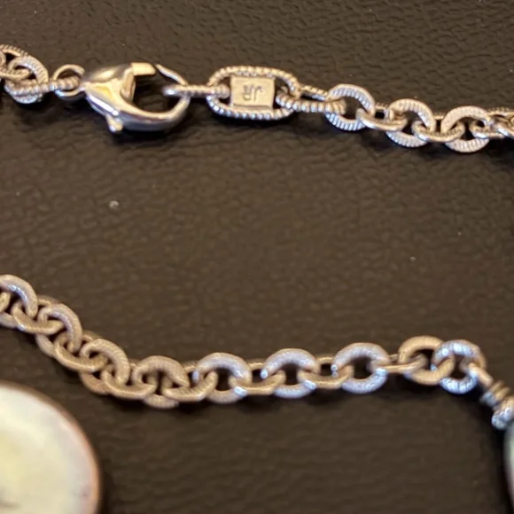 Judith Ripka White Baroque Pearl Necklace, Sterling Silver, 34” - Picture 3 of 6